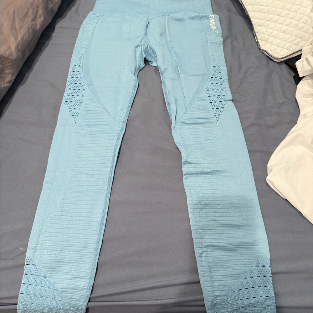 Women's Blue Gymshark Leggings